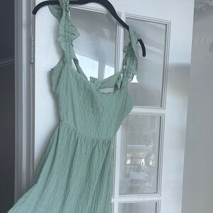 Lush Mint Green Maxi Dress
